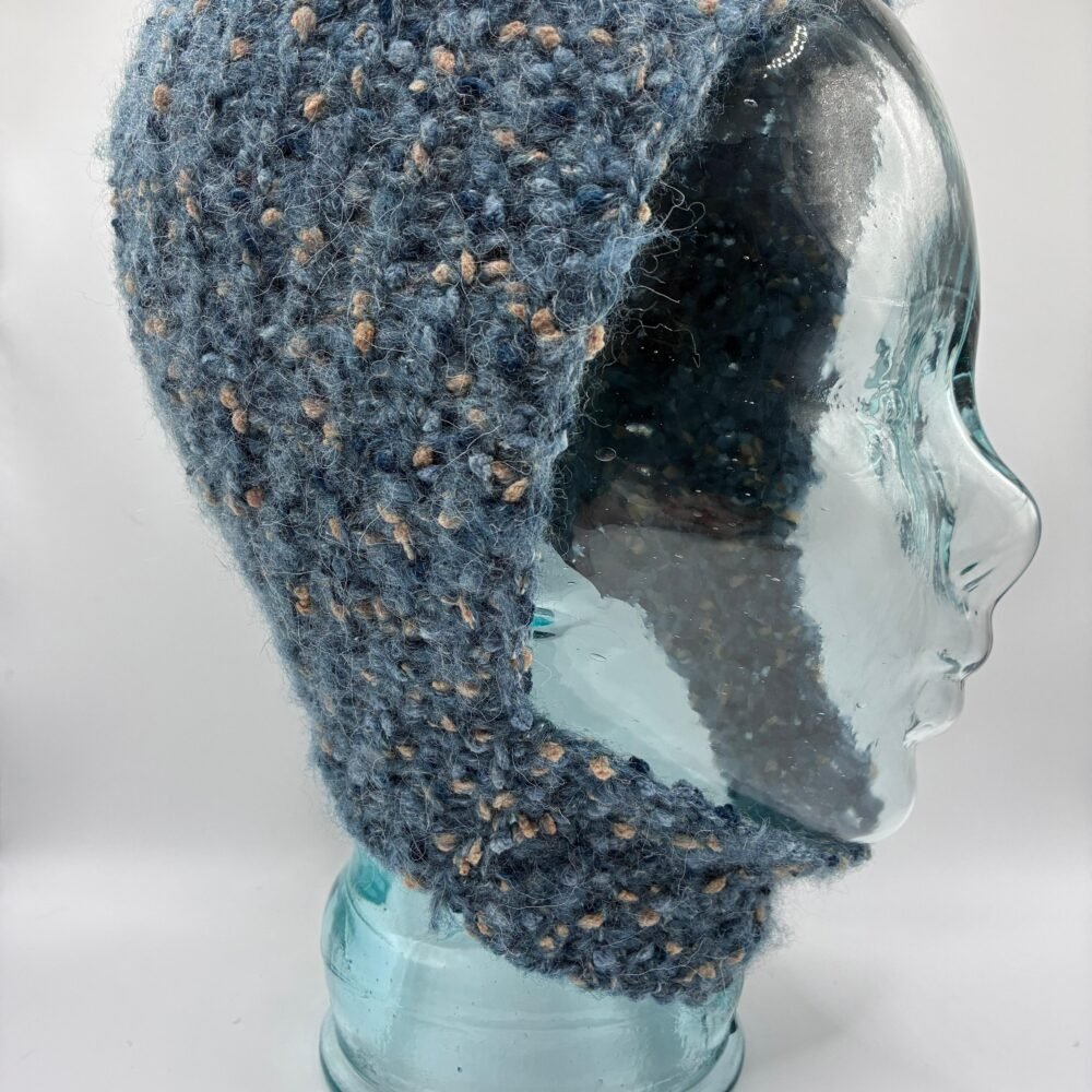 Balaclava efecto lana boucle, 100% acrilico