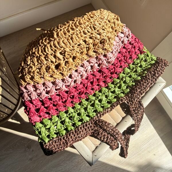 Panaro rafia multicolor